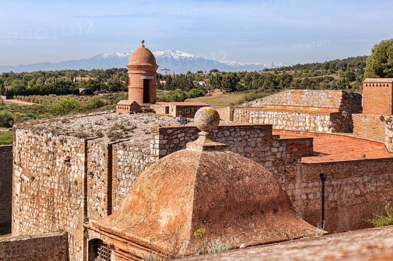 Rooftops of Fort de Salses
