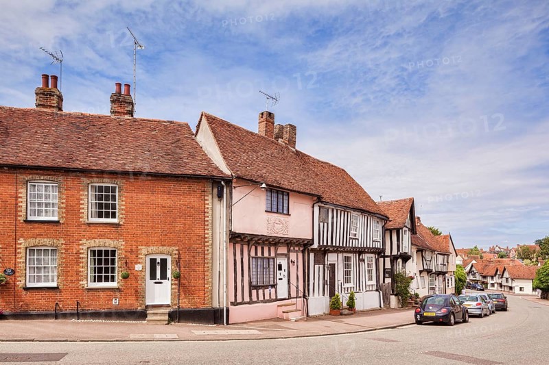High Street in England's best preserved medieval village