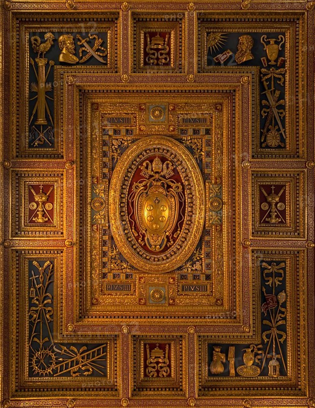 Inside the Archbasilica of St. John Lateran