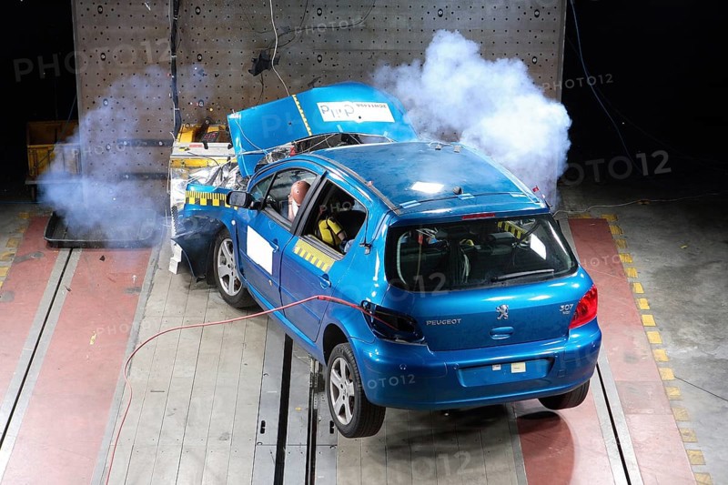 Car crash test