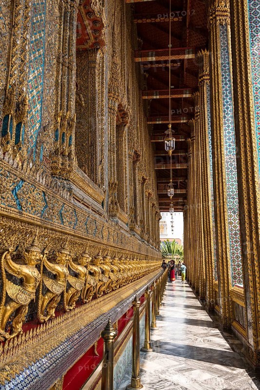 Golden statues