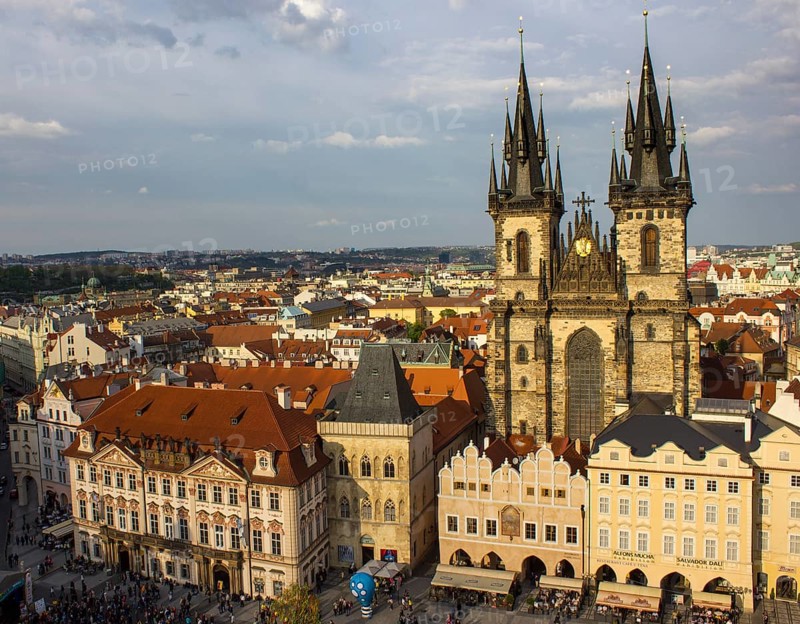 Tyn Church and Old Town Square