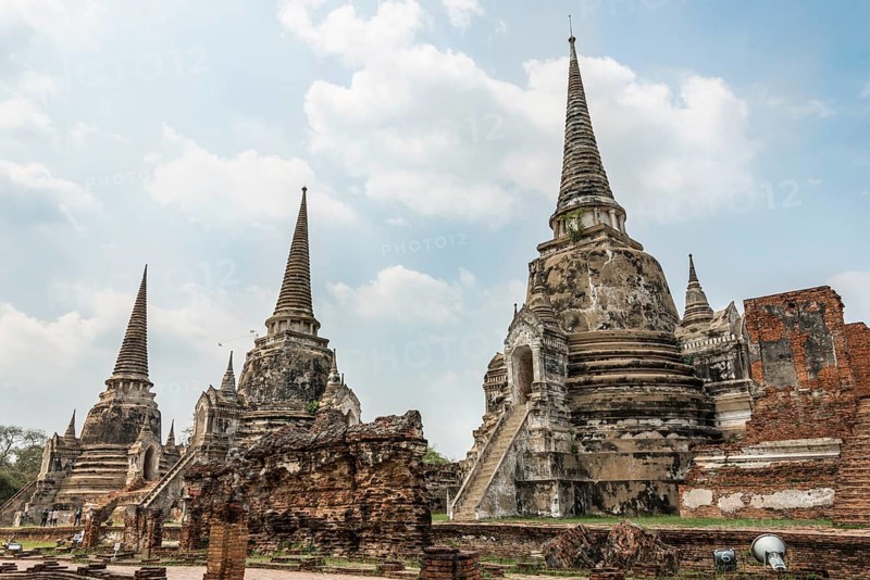 Pagodas of Wat Phra Si Sanphet