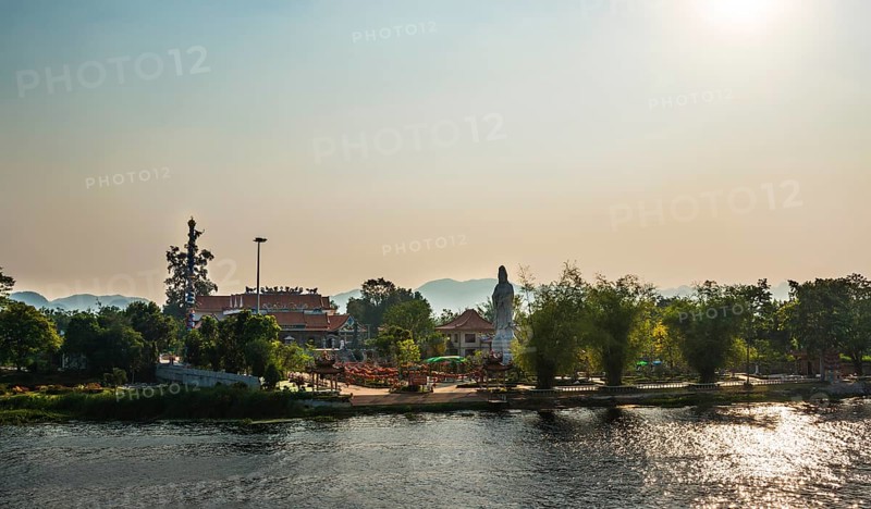 Chinese temple by River Kwai