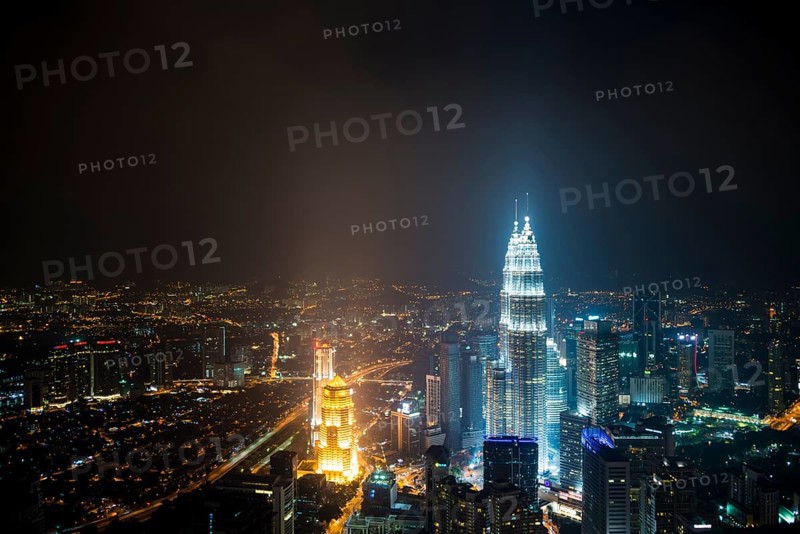 Skyline at night