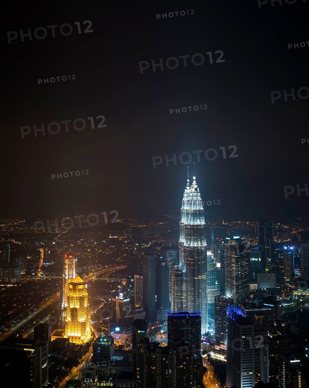 Skyline at night