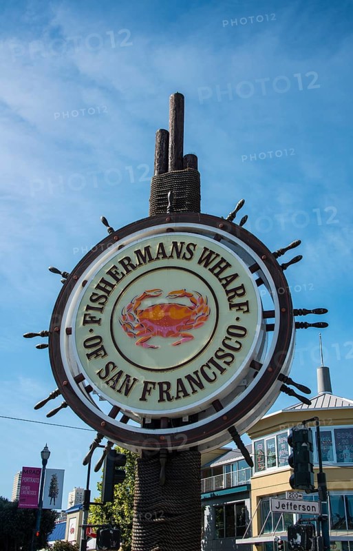 Sign of Fisherman's Wharf
