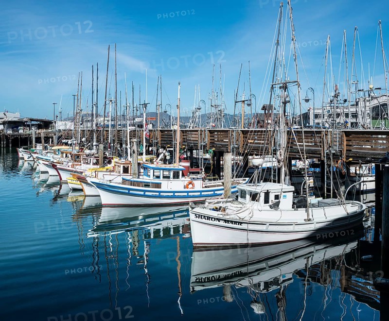 Trawler in the harbor