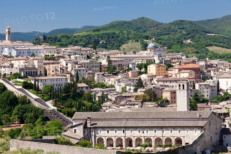Cityscape with Ponziano monastery