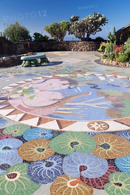 Floor mosaic