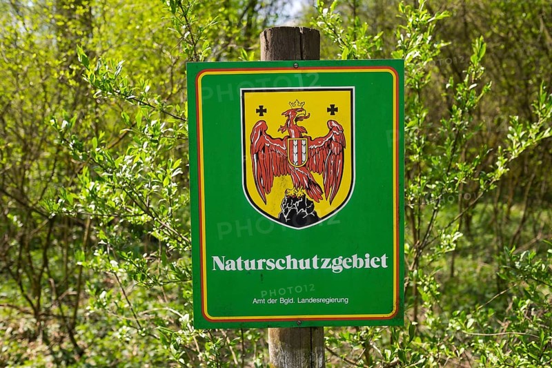 Nature reserve sign