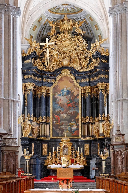 High altar in the collegiate church