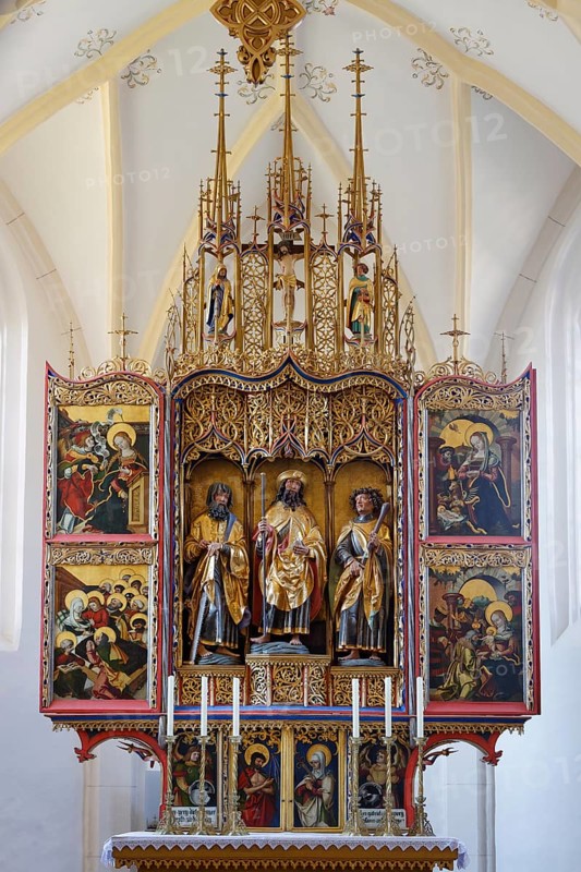 Late Gothic winged altar by the master of Rabenden