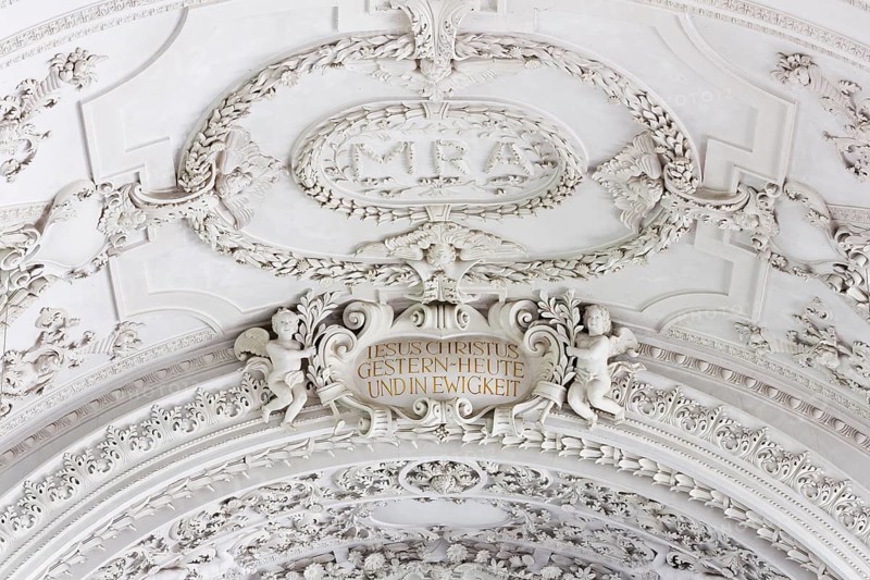 Dome with stucco