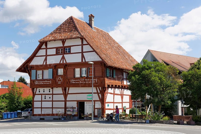 Timbered house built in 1578