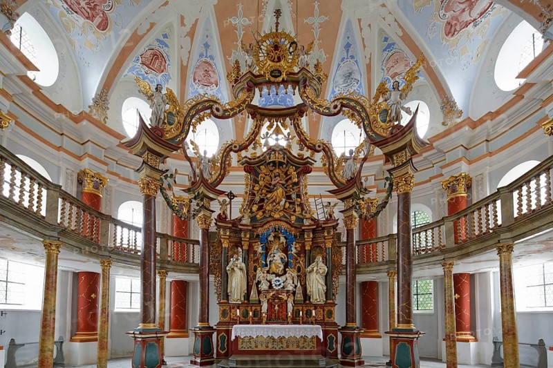Chancel with high altar