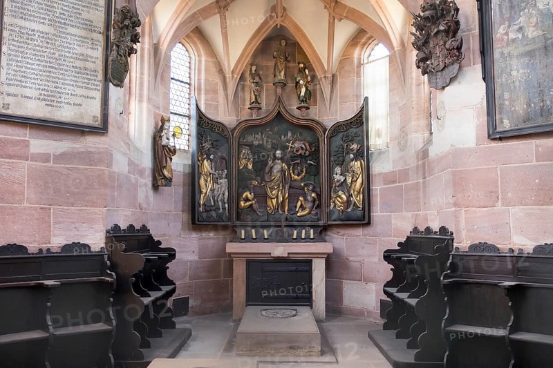 Holzschuher Chapel on the St. Johannis Cemetery