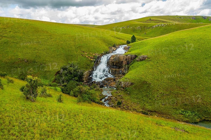 Waterfall at RN4 near Ankazosary
