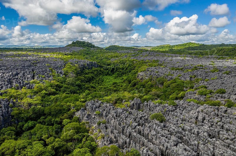 Rugged karst landscape