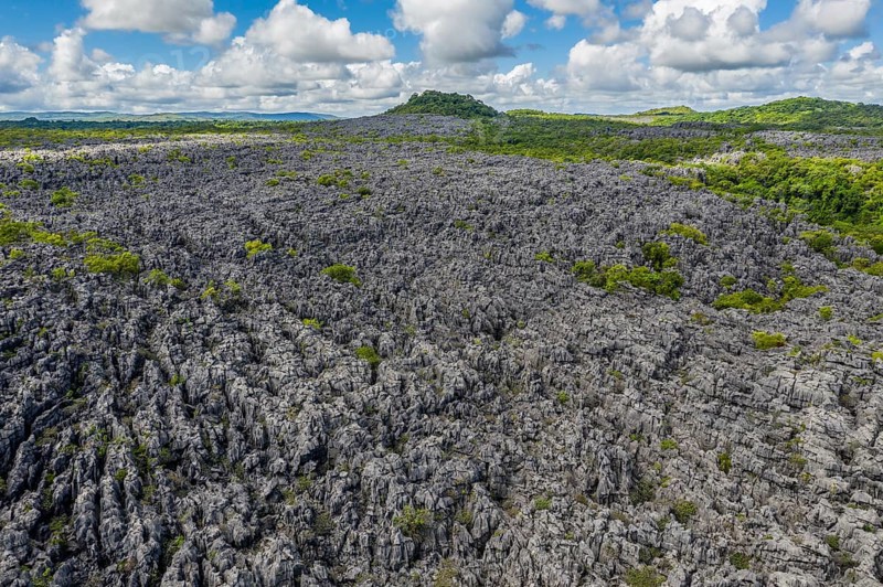 Rugged karst landscape