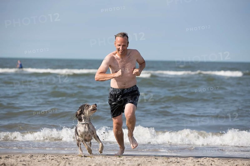 Man and dog