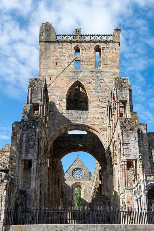 Ruins of the Augustinian monastery Jedburgh Abbey