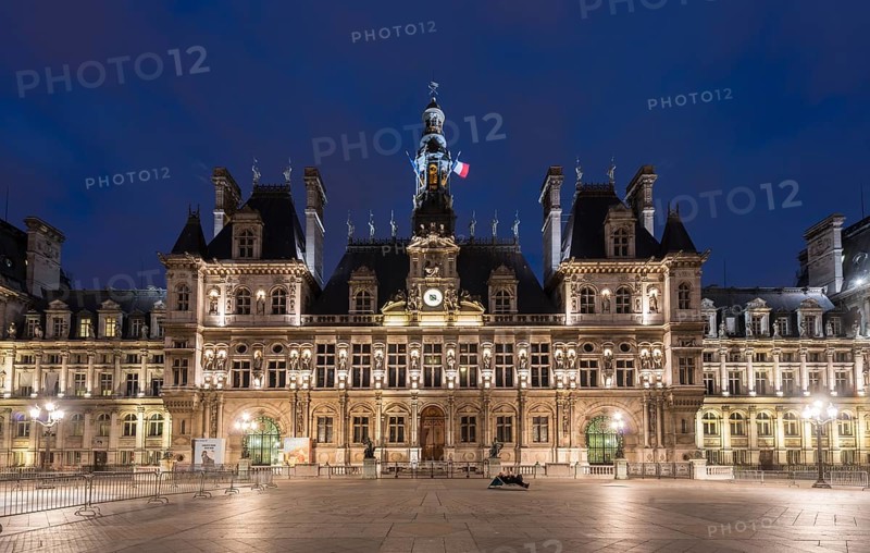 City Hall at night