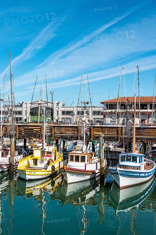 Fishing boats in the harbor