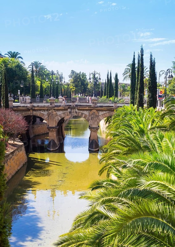 Sa Sierra historical city canal and Passeig Mallorca