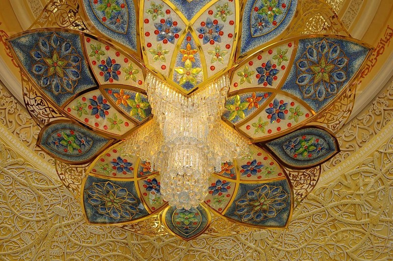Decorated ceiling