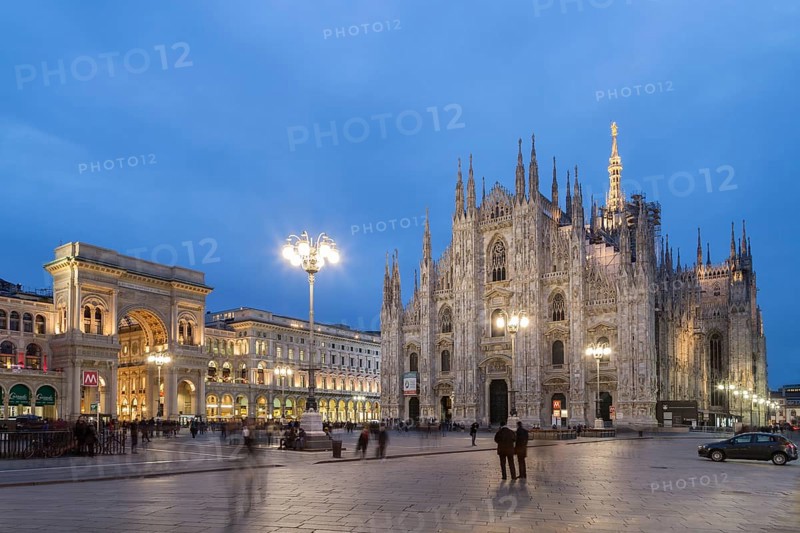 Galleria Vittorio Emanuele II and Milan Cathedral