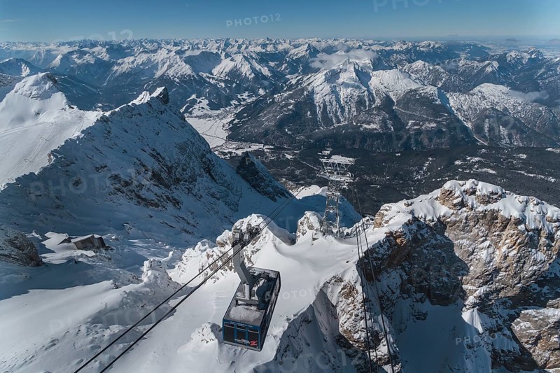 Tiroler Zugspitzbahn gondola to Zugspitze