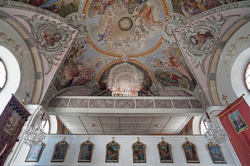 Parish church organ loft