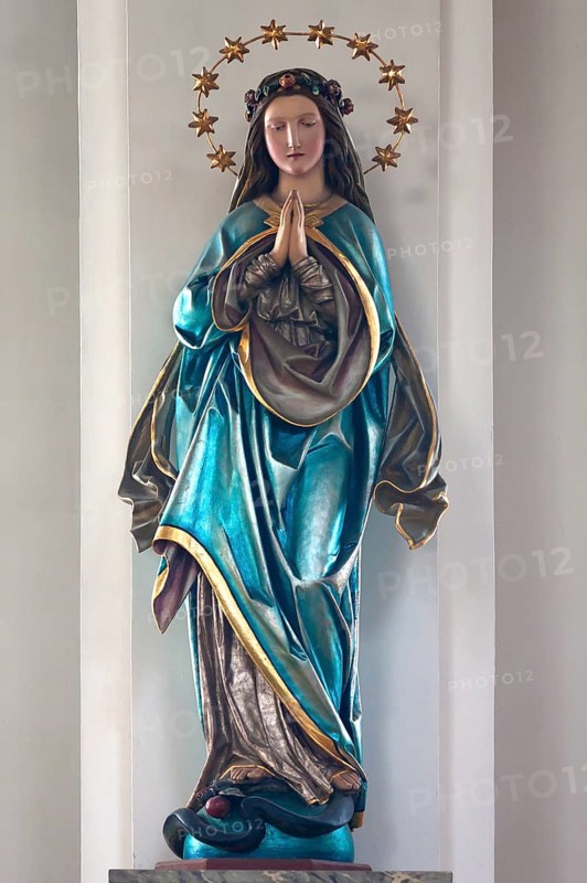 Madonna figure in parish church