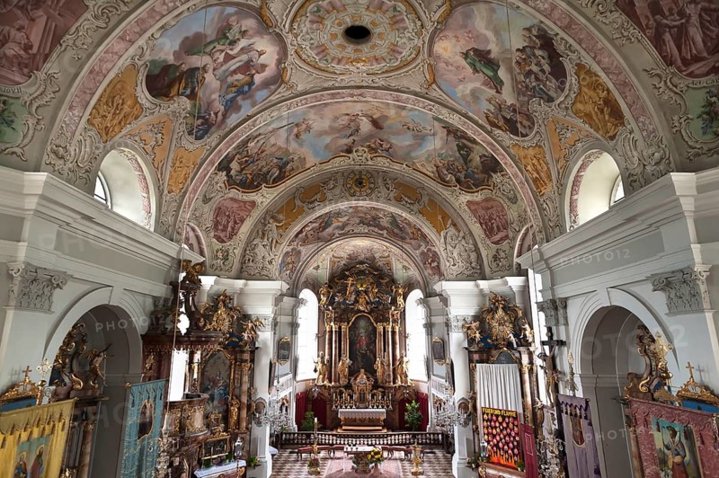 Interior with altar