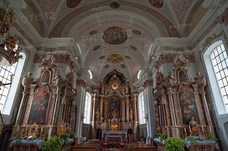 Interior with altar