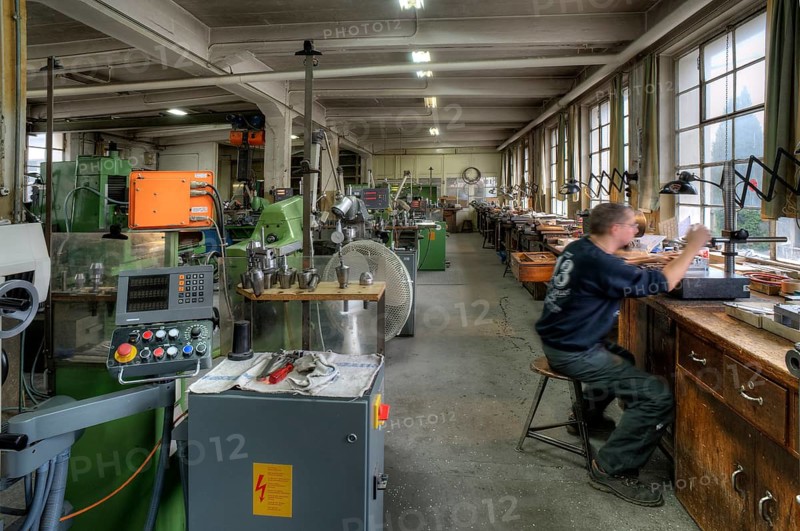 Construction space in a former steatite factory