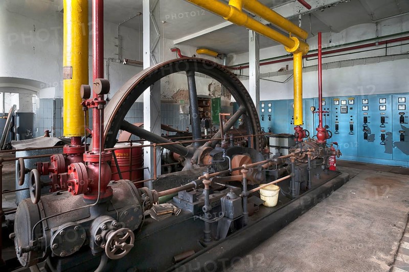 Historic steam engine