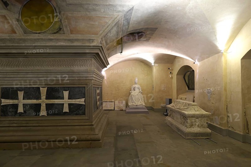 Grave of Cosimo inside the church of San Lorenzo
