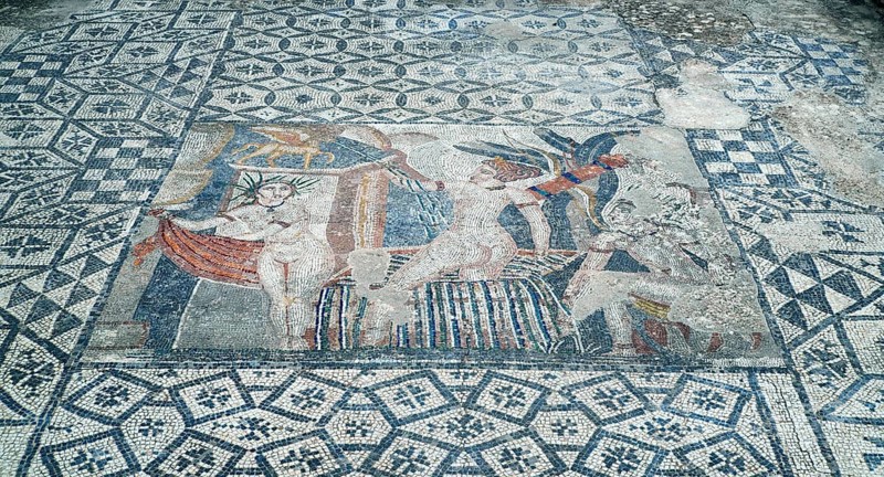 Floor mosaic