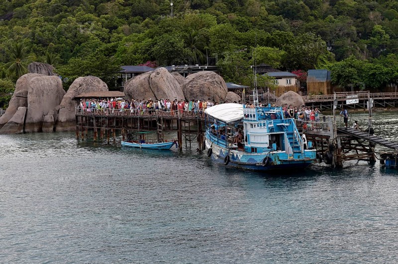 Pier of Ko Nang Yuan