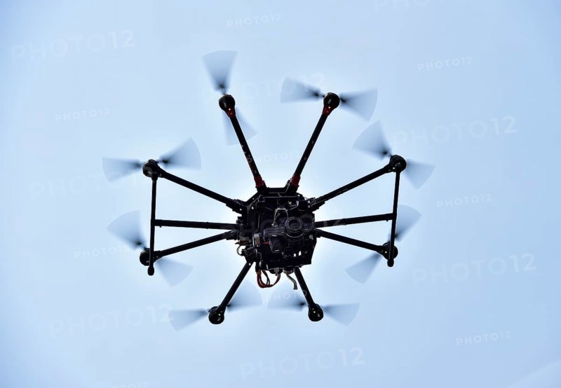 Drone in flight