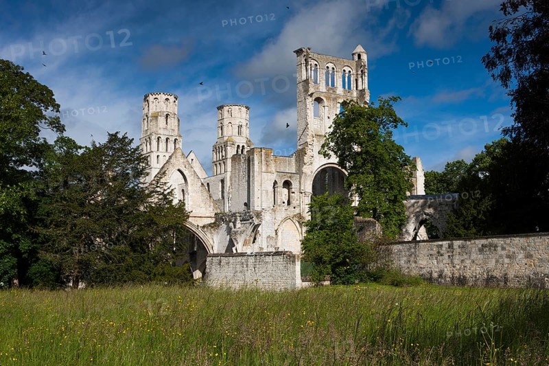 Jumieges Abbey ruins