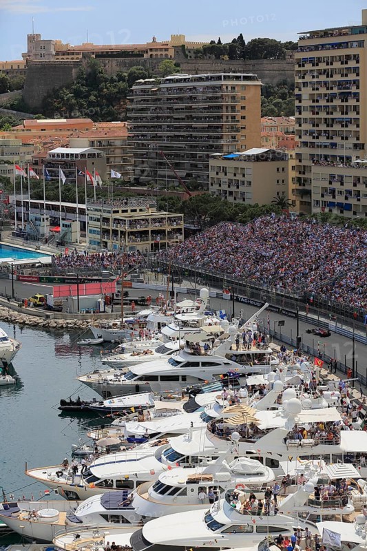 View of Port Hercule during the Formula 1 Grand Prix 2015