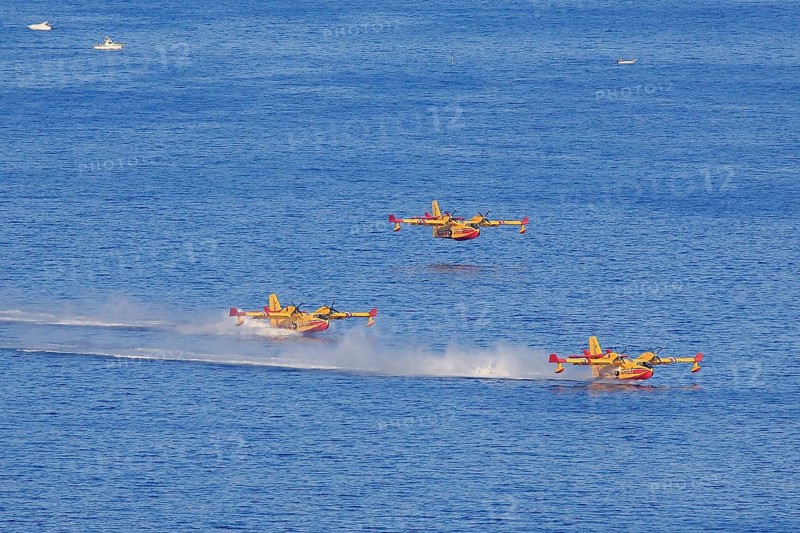 Firefighting aircraft Canadair CL 415