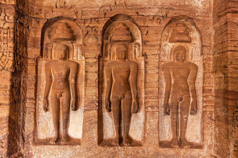 Jaina reliefs in the cave no. 4