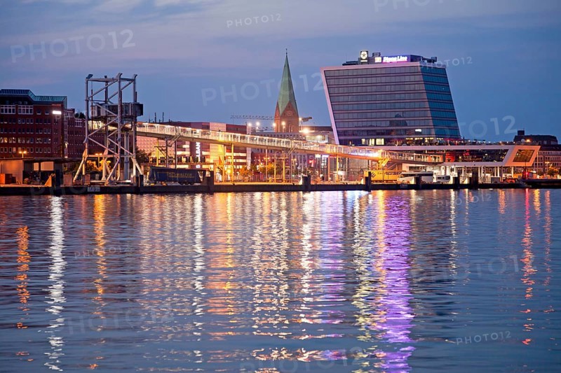 Cityscape with Kiel Fjord