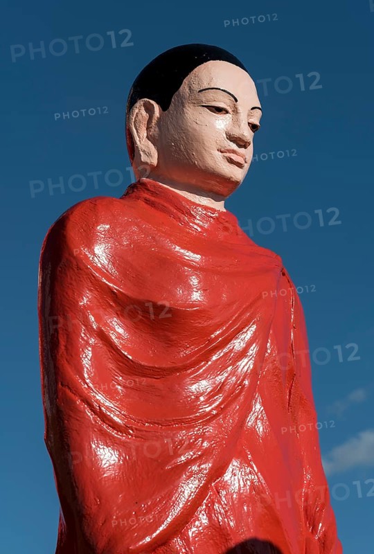 Arhat statue at Temple of 500 Arhats