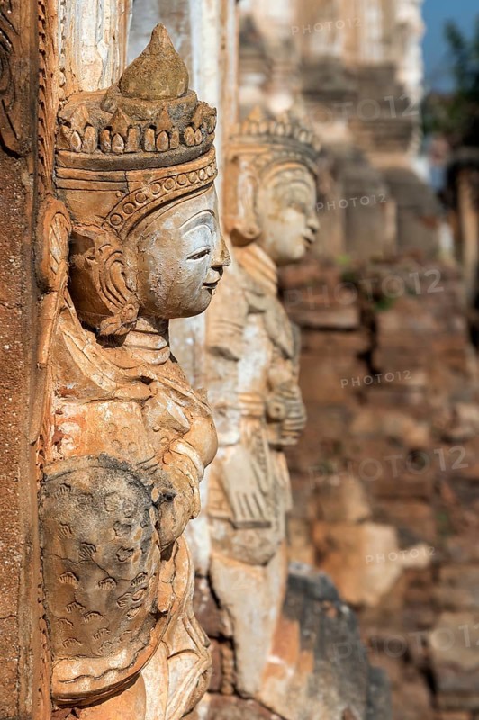 Deva statues