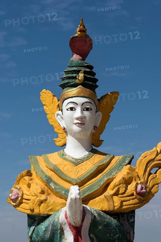 Nat deity statue at Kyaik Tan Lan Pagoda